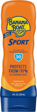 Sport Performance Lotion Sunscreens with Powerstay Technology SPF 30, 8 Ounces by